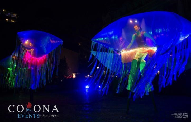 Corona Events "Steamdance, Meduse e Farfalle Luminose"